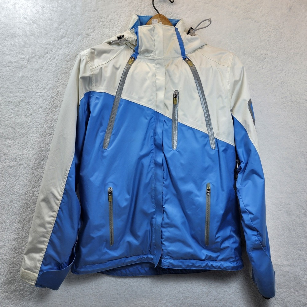 Obermeyer‎ Waterproof Womens Ski Jacket Breathable Hood Size 8 Alt 3 Winter Snow